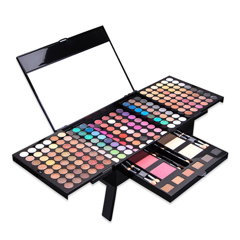 CHSEEO Make-Up Set Cosmetics Vanity Case Cosmetic Gift Set Lip