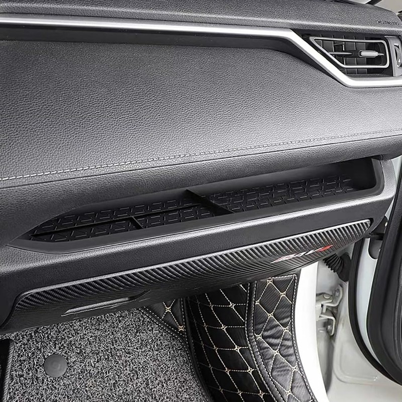 kenddeel Center Console Organizer Tray,Passenger Storage Organizer Mat,Glove Box Storage