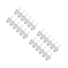 Healvian 24pcs Honeycomb Lip Gloss Tubes Diy Empty Lip Balm Containers for Custom Colors Compact Travel for Women and Girls