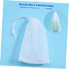 Frcolor 10 PCS Exfoliating Mesh Soap Saver Pouch Bag Sack