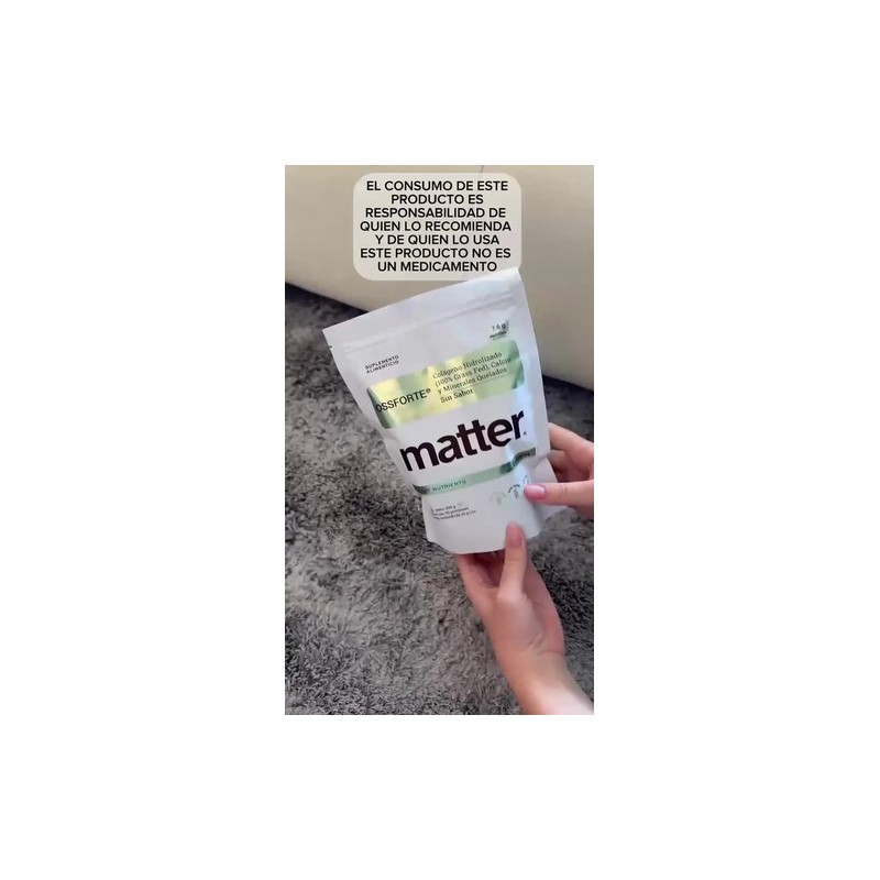 Suplemento Matter Colageno Ossforte - polvo