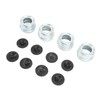 4 Set Trailer Hub Bearing Dust Caps Trailer Axle Dust