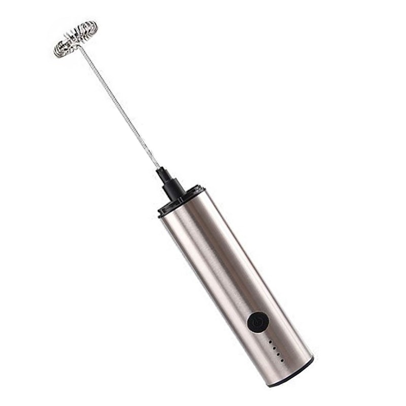 Mini Electric Stirrer Multifunction USB Rechargeable 3 Speeds Adjustable Cordless