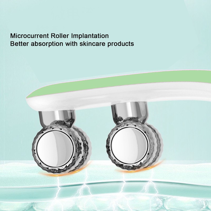 RF Facial Massage Roller 3 Levels Microcurrent Tightening Lifting Y