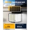 ONLYWIN Solar Lights Outdoor Bright Solar Dusk to Dawn Light