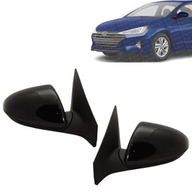 Vantage Auto Parts - Front Mirrors Driver and Passenger Side Compatible with Hyundai Elantra 2017-2020 | DIRECT REPLACEMENT | Glass | 87620F3020 87610F3020 | HY1320226 HY1321226