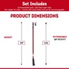 PRO MAX Dual Head Telescoping Pole | Light Hanging Kit