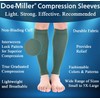 Doc Miller Calf Compression Sleeve 1 Pair 20-30mmHg Support Circulation