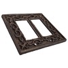 Lulu Decor, Fleur De Lis Cast Iron Rocker Light Switch