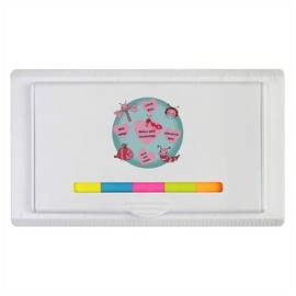 'Love Bugs' Sticky Note Ruler Pad (ST00037283)