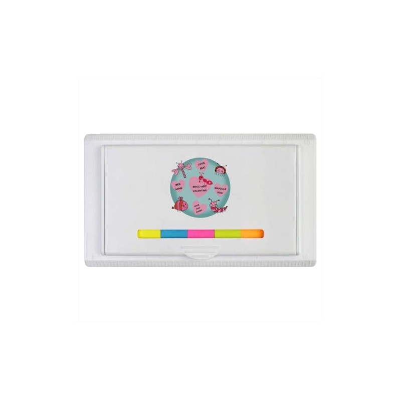 'Love Bugs' Sticky Note Ruler Pad (ST00037283)