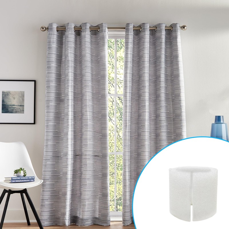 DALAETUS 20 Piece Curtain Spacer Set, 4.8 cm Length Spacer