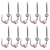JOGFFDE Fishing Hooks Hat Pins for Hat, 5/10pcs Hat Clip