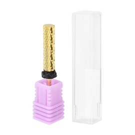 VOCOSTE Nail Drill Bit, Nail Drill, Nail Machine Bit, Nail Tool, Cuticle Treatment, Exfoliating, Polishing, Nail Polishing, For Home Salons, Nail Care, Cylindrical, Abrasion Resistant, Extra Thick