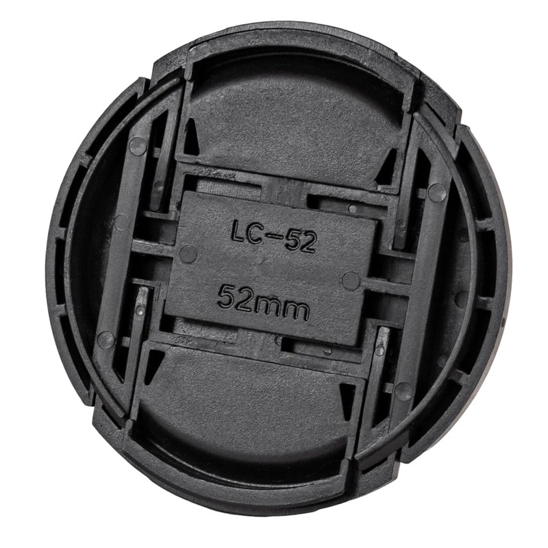 52mm Centre Pinch Front Lens Cap Universal Snap-on compatible Nikon