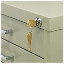 Safco 4981 Lock Kit for 5-Drawer Files