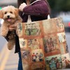 JTOUK Vintage Jane Austen Bookish Gift Bag Book Bag for