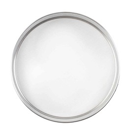 Tablecraft 11059 Round Fine Mesh Sieve Strainer, 10-inch Diameter, Stainless Steel