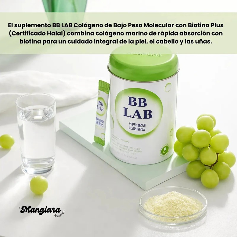 BB LAB Collagen Biotin Plus Colageno Hidrolizado En Polvo Con