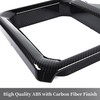 SQQP Carbon Fiber Center Console Dashboard Front Armrest Cup Holder