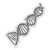 DNA Strand Science - 3" Vinyl Sticker - for Car