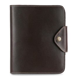 Fausta Executive Refillable Leather Journal for Writing, 256 Pages (8 x 6 In) | Leather Bound Lined Notebook | Writing Office Diary, Notepad for Travel | Perfect for Gifting for Men and Women