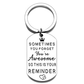 Ibiwe Sometimes You Forget Your Awesome Gifts Stocking Stuffers For Her Women Adults Stockings Stuffer for Friend Her Him Teen Girls Boy-S Inspirational Gifts for Women Friends