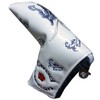 Dragon Dragon Pin Magnetic Golf Putter Cover (White, Blade Type)