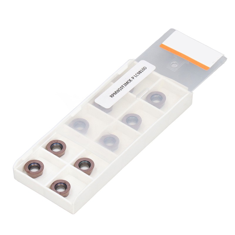 10Pcs Round Carbide Inserts Cutters for DIY CNC Lathe Wood