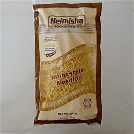 Kosher Fine Noodles /Pasta / Luckshen Made Fresh Weekly (Pack of 6)