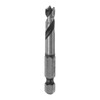 HARFINGTON Brad Point Drill Bits 1/4" Dia 1/4" Hex Shank