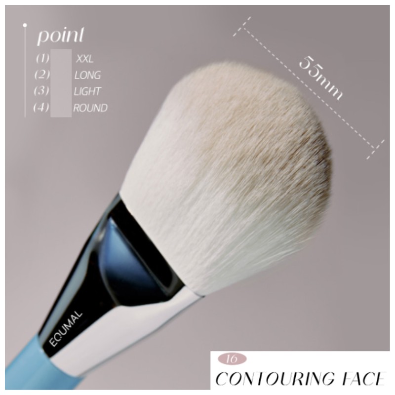 EQUMAL Easy Brush AA Collections Choose 1ea, Type:AA15 Drawing Face