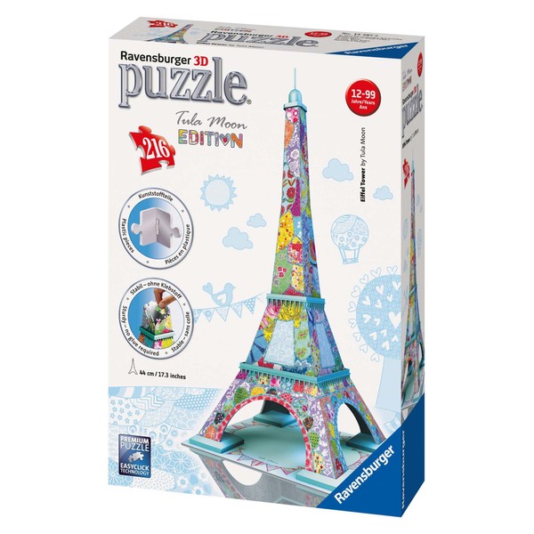 Tula Moon: Eiffel Tower 216 PC 3D Puzzle