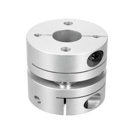 sourcingmap 12.7mm to 12mm Bore One Diaphragm Motor Wheel Flexible Coupling Joint