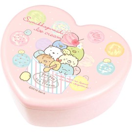 Tees Factory SG-5522548IC Sumikko Gurashi Ice Cream Jewelry Storage Heart Shaped Jewelry Box