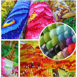 DIY 5D Diamond Painting Kit, Full Diamond Wolf Embroidery Rhinestone Cross Stitch Arts Craft Supply for Home Wall Decor