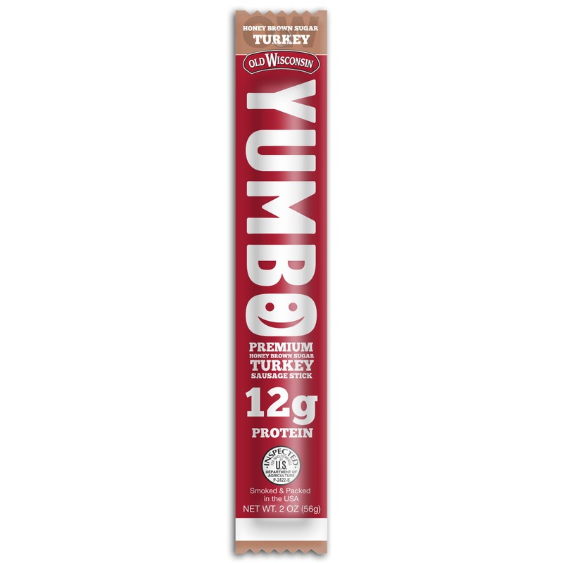 Old Wisconsin Yumbo Summer Sausage Snack Sticks, Ready to Eat,