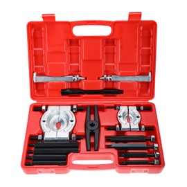 KUNTEC Bearing Separator Puller Set,5-Ton-Capacity Bearing Separator Kit with 2" and 3" Jaws,Bearing Splitter Remover Tool Kit,Wheel Hub Axle Puller Set