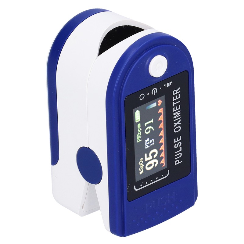 Oximeter Finger Fingertip Portable Blood Oxygen Saturation Pulse Heart Rate