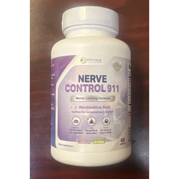 Phytage Labs Nerve Control 911 - Phytage Labs NEW And