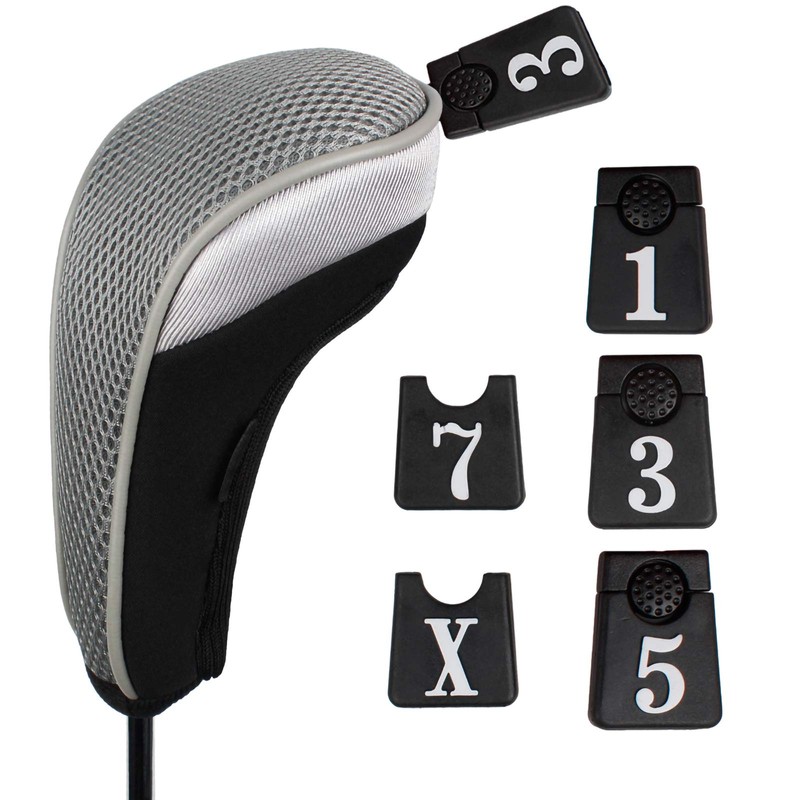 Andux Golf 460cc Driver Fairway Wood Club Head Covers 3pcs/Set