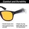 GAMMA RAY OPTICS Blue Light Blocking Glasses Orange Tint 1.25