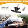 Partuto 1 Set Universal Truck Cap Lock Cap T-Handles w