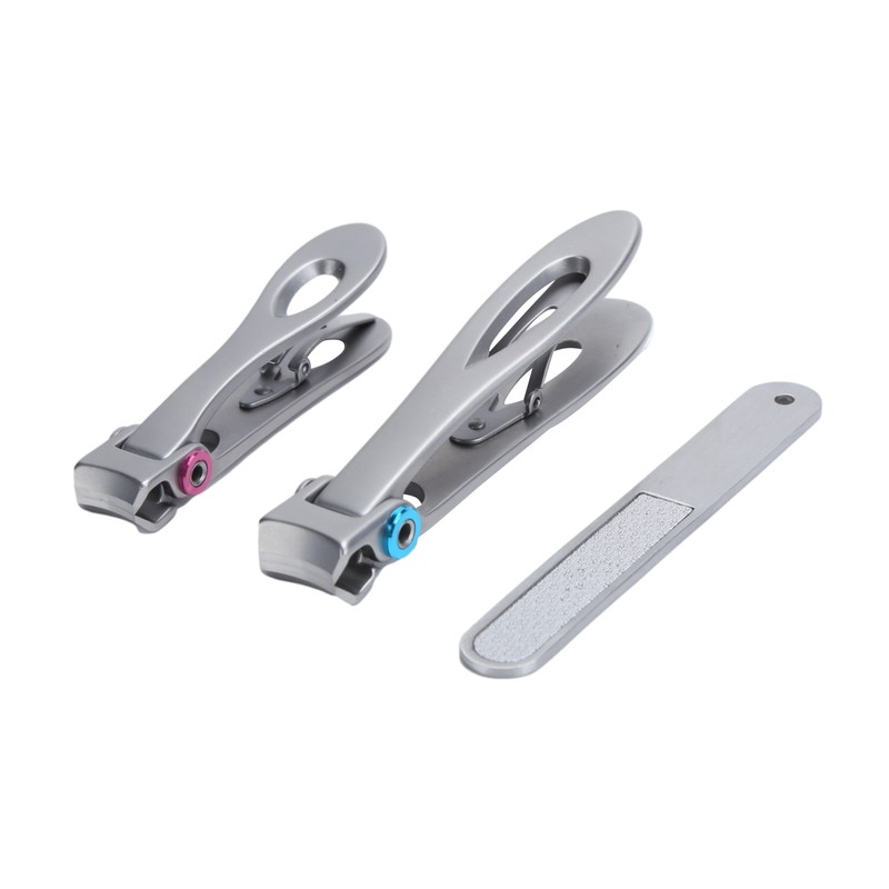 Nail Clipper Big Mouth Nail Cutter File Dead Skin Removal