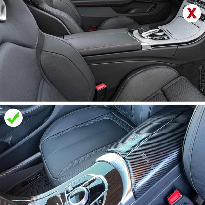 Center Armrest Box Cover Console Box Protect Cover Compatible with