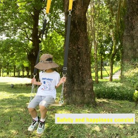 Tree Swinging Belt, Swing Suspension Kit,Tree Swing Straps，(Adjustable) Tree Swinging Belt, Outdoor Tree Swing Strap - Can Hold Up To 2000 Pounds And Is Compatible With Various Suspension Devices