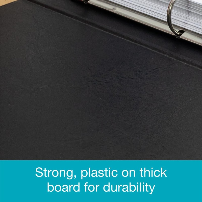 Elba A4 4 O-Ring Binder, 25mm capacity, 30mm spine, Presentation