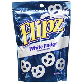 Flipz White Fudge Pretzels, 5oz (Pack of 1)
