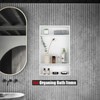 JQK Shower Niche No Tile Need, 4"×14" Matte White Bathroom