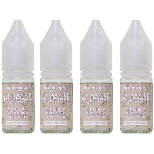 GlueGar- Rolling Glue 10 ML Squeeze Bottle (4 Pack Baked Vanilla Cake)